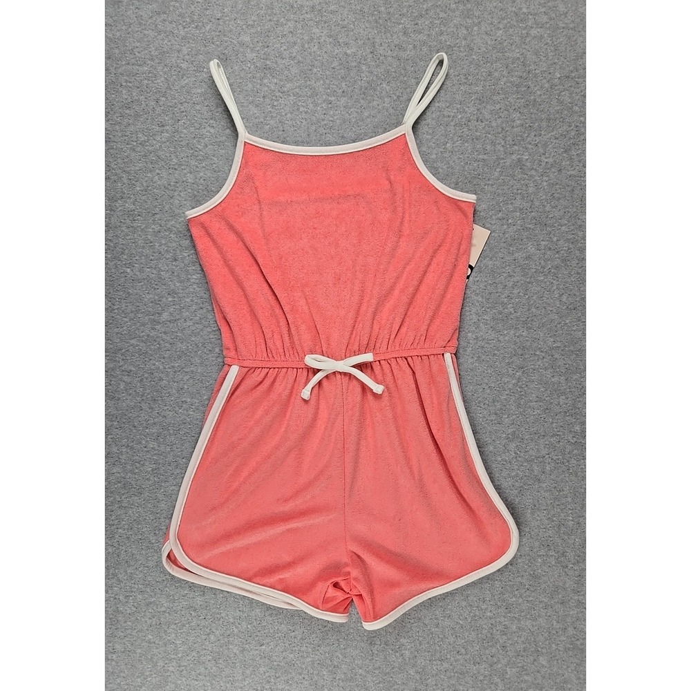 SO‎ Brand Shorts Romper Girls Size Large Coral Pink Summer Beach NEW